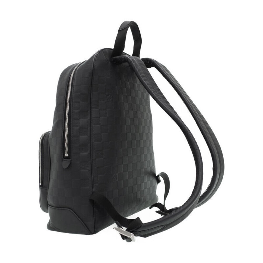 Louis Vuitton Canvas Backpack Black Damier Infini